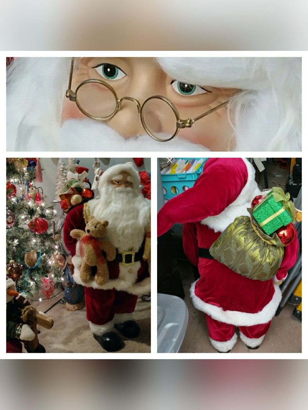 💥Sale💥2.5 feet tall Lg Santa Pere Noel⛄🎄
